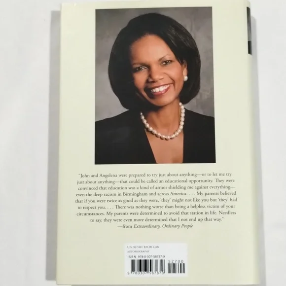 Extraordinary, Ordinary People: A Memoir of Family - Condoleezza Rice - Picture 2 of 5